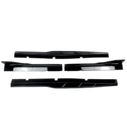 For 2015-2022 Dodge Charger SRT Track Style Gloss Black Side Skirt Decoration Stickers Rocker Panels Car Accessories