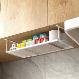 Hanging Basket Home Large Capacity Hanging Extendable Under The Cabinet Storage Shelves Spice Dishes Storage Kitchen Organizer