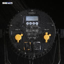 SHEHDS Waterproof IP65 LED RGBWA+UV 6in1 18X18W/7X18W Dj Disco Outdoor Paty Decoration Street lights