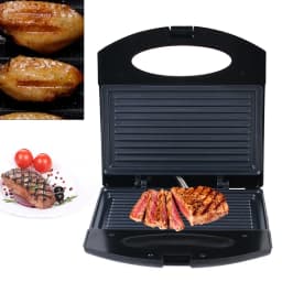 Electric Steak Machine 2In1 Toaster Sir Double Sided With Work Indicator Light For Sandwiches Toast Steak