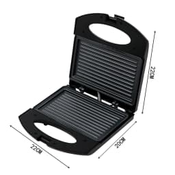 Electric Steak Machine 2In1 Toaster Sir Double Sided With Work Indicator Light For Sandwiches Toast Steak