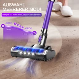 FixtFixer V10 500W Cordless Vacuum Cleaner, 80 Minute Handheld Wireless Hoover with LED Display, Home Vacuum Hoover