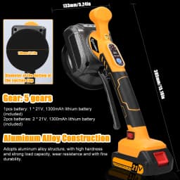 High Loading Capacity Automatic Tile Tiling Machine 21V Wall Floor Tiles Laying Vibrating Tile Leveller Enlarged Suction Cup