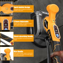 High Loading Capacity Automatic Tile Tiling Machine 21V Wall Floor Tiles Laying Vibrating Tile Leveller Enlarged Suction Cup