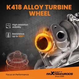 Turbocharger for Smart-MCC MC01 YH 0,6l 40kw M160R4 3 cyl. A1600960499 708837