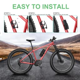 UNIT PACK POWER Bottle Ebike Battery 36V 7Ah 48V 10.5Ah Electric Bicycle Batteria Pack for Bafang Tongsheng 500W 350W 250W Motor