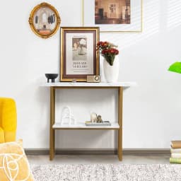 Modern multifunctional storage entrance table with fall protection, 50 kg load capacity