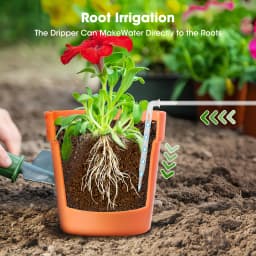 Outdoor Solar Power Timer Smart Drip Irrigation System Watering Machine Intelligent Irrigation Machine 3W Integrated Control