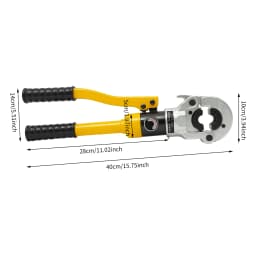 8-Ton Hydraulic Crimping Tool Set 16/20/25/32mm Hydraulic Mechanical Pipe Press Plier for Crimping Aluminum-plastic/PEX/PB Pipes
