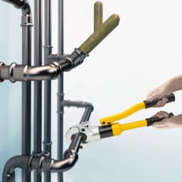 8-Ton Hydraulic Crimping Tool Set 16/20/25/32mm Hydraulic Mechanical Pipe Press Plier for Crimping Aluminum-plastic/PEX/PB Pipes