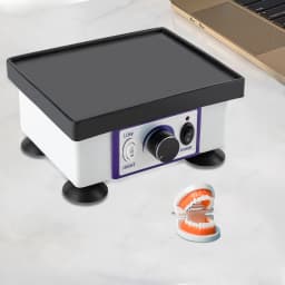 Powerful Dental Square Quartet Vibrator Lab Vibrator Plaster Oscillator Gypsum Mixing Machine Lab Equipment JG-203 120W
