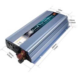 1400W Grid Tie Micro Inverter MPPT DC18V 36V to AC 230V for Solar Panel and Wind Power Inverter Household Inverter