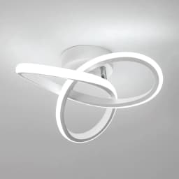 White Hallway Light Modern LED Ceiling Light for Balcony Corridor Closet Bedroom Bathroom Kitchen Livingroom 6500K White Cold