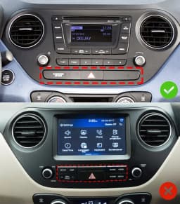 ESSGOO 8Core 128G 9" For Hyundai i10 II IA/BA 13-16 Android 14 Car Radio CarPlay Android Auto GPS Navi4G Wifi FM RDS BT DSP 2DIN