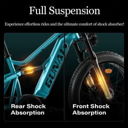 GUNAI-M2 Adult Electric Bike 1500W Electrical Road Bicycle 48V 17.5Ah Fatbike MTB E-bike 26" Mountain Ebike 60KM/H Max Speed