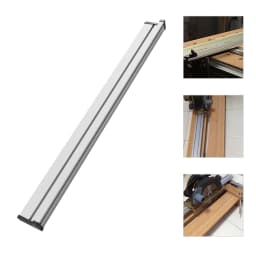 75 Type T-Slot Aluminum Alloy Miter Rail Silver up to 13mm/5.51in Fence And Woodworking Projects - DIY Woodworking Tools
