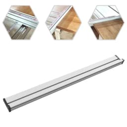 75 Type T-Slot Aluminum Alloy Miter Rail Silver up to 13mm/5.51in Fence And Woodworking Projects - DIY Woodworking Tools