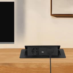 Retractable Socket Outlet, Desk Socket Outlet, Retractable Built-in Socket Outlet, USB Quick-charging Pop-up Desktop Socket