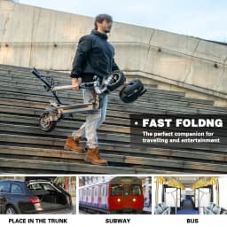 IENYRID S1 Scooters Daily Travel And Commuting E-Scooter, 48V15Ah Battery Smart LCD Display Electric Scooter,10-inch Air Off-road Tires City Scooters Electric