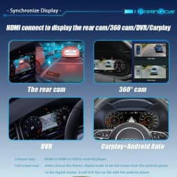 Wowuseful 10.25 inch Lcd Digital Cluster For Audi A3 2013-2019 years Dashboard Android Navigation Radio Player Paneel Cockpit