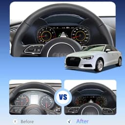 Wowuseful 10.25 inch Lcd Digital Cluster For Audi A3 2013-2019 years Dashboard Android Navigation Radio Player Paneel Cockpit