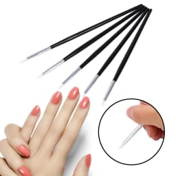 Soft Silicone Nail Art design stamp Pen Brush Carving Craft brushes Pencil Tools Nail Art Pencil Silicone