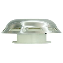Solar Powered Ventilators Caravan RV Boat Exhaust Intake Fan Air Vent W/ Battery Switch Stainless Steel Cover