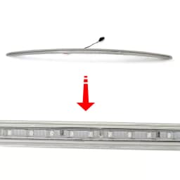 Rear Brake Light For Mini Cooper R55 Wagon 2007-2014 Third Brake Lights Clear Lens Additional Signal Lamp Assembly 63252755613