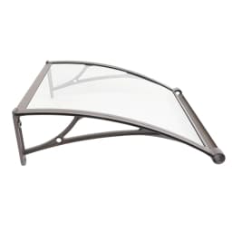 Sink Window Awning Window Door Awning Wall Mount Exterior Window Awning For Sheltering From Rain and Snow PC Board 82*77*29cm