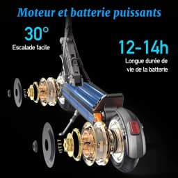 Electric scooters JOYOR -S8-S-Z Double motor, 48V26AH battery, maximum speed 55 km/h, maximum range 80 km,