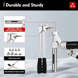 Hydraulic Sliding Sleeve Crimping Tool 16-32mm 3T Pipe Expander Pressing Plier for PEX PPR Underfloor Heating Plumbing