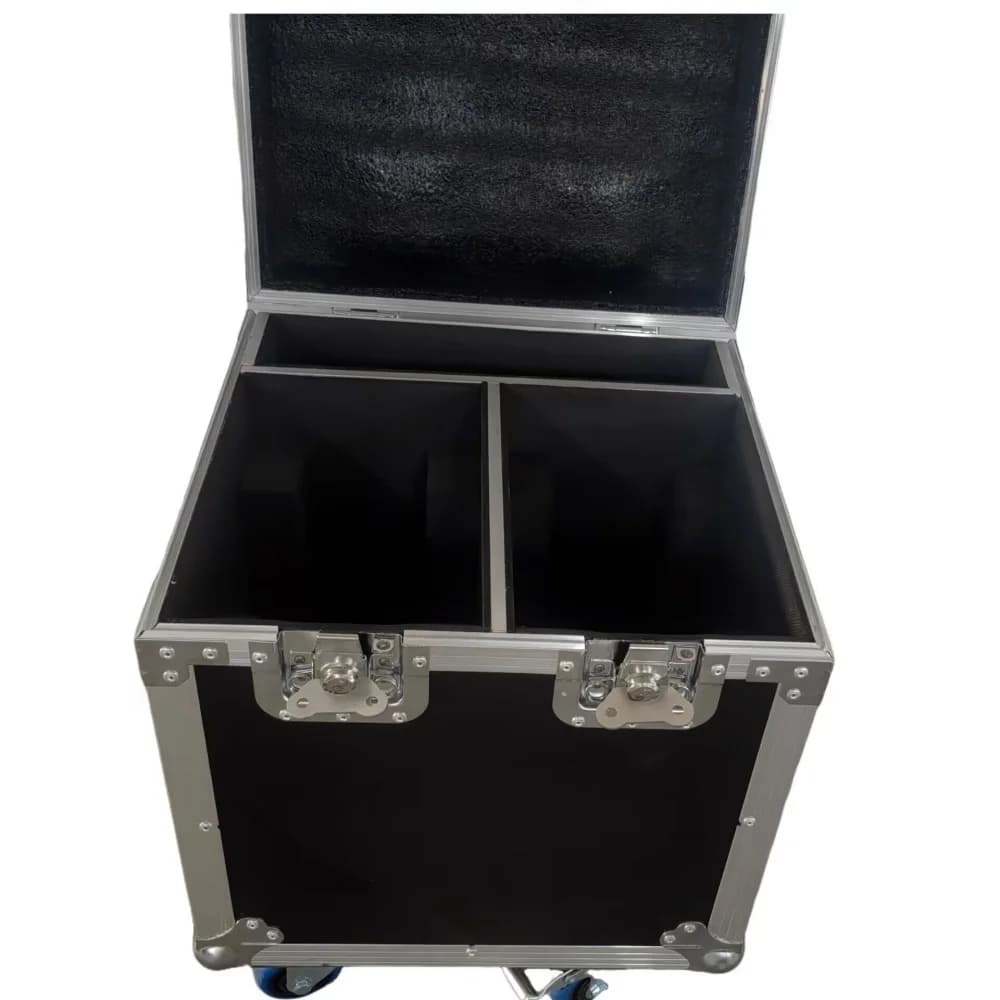 DJ Flight Case Gator Cases for(2)7x40W LED Beam + Wash Moving Head Light 54x43x47x36cm DMX Case Stage Light
