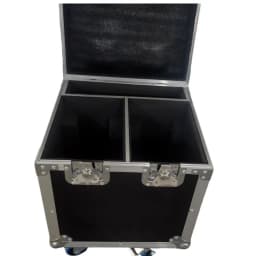DJ Flight Case Gator Cases for(2)7x40W LED Beam + Wash Moving Head Light 54x43x47x36cm DMX Case Stage Light