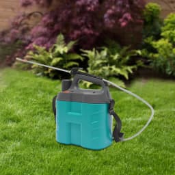 8L Battery-Powered Sprayer Small Pressure Sprayer Adjustable Wand & 2 Spray Modes for Efficient Watering Cleaning Disinfection