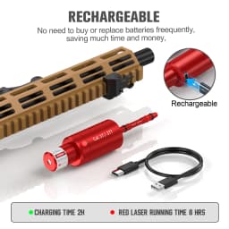 CAL.17 177 multifunctional magnetic red green light trainer, dual-purpose for training and calibration