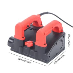 220V Concrete Grinder Wall Planer Cement Block Grinder Renovation Mill Wall Grinder Cleaning Mill