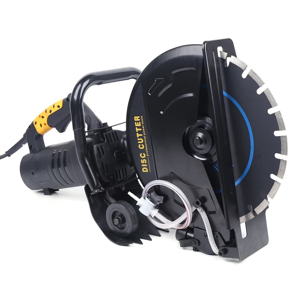 220V Electric Circular Saw 14 inches Wall Slotting Machine Corded Electric Handheld Groove Cutting Machine Disc Cutter