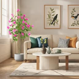 Bougainvillea Artificial Tree Artificial Bougainvillea Tree Fake Potted Plant for Office Home Decor Housewarming Gift