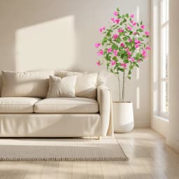 Bougainvillea Artificial Tree Artificial Bougainvillea Tree Fake Potted Plant for Office Home Decor Housewarming Gift