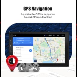 ESSGOO Android 14 Car Radio Wireless Carplay Auto 6 128G Car Multimedia Player GPS Navigator Wi-Fi FM BT Car Stereo