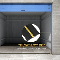 3M Garage Door Seal Strip Universal Threshold Weatherproof Floor Seal Rubber DIY Seal Replacement Keep Garages Door Clean Dry