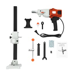 2200w Concrete Drilling Rig Wet Diamond Concrete Core Drilling Stand Press Drill Handhold Mashine For Wall Opening, Demolition