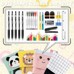 CIYIN Federmäppchen Kinder, Pop Up Pencil Case, Pop Up Federmappe, Stiftemappe Kinder,
