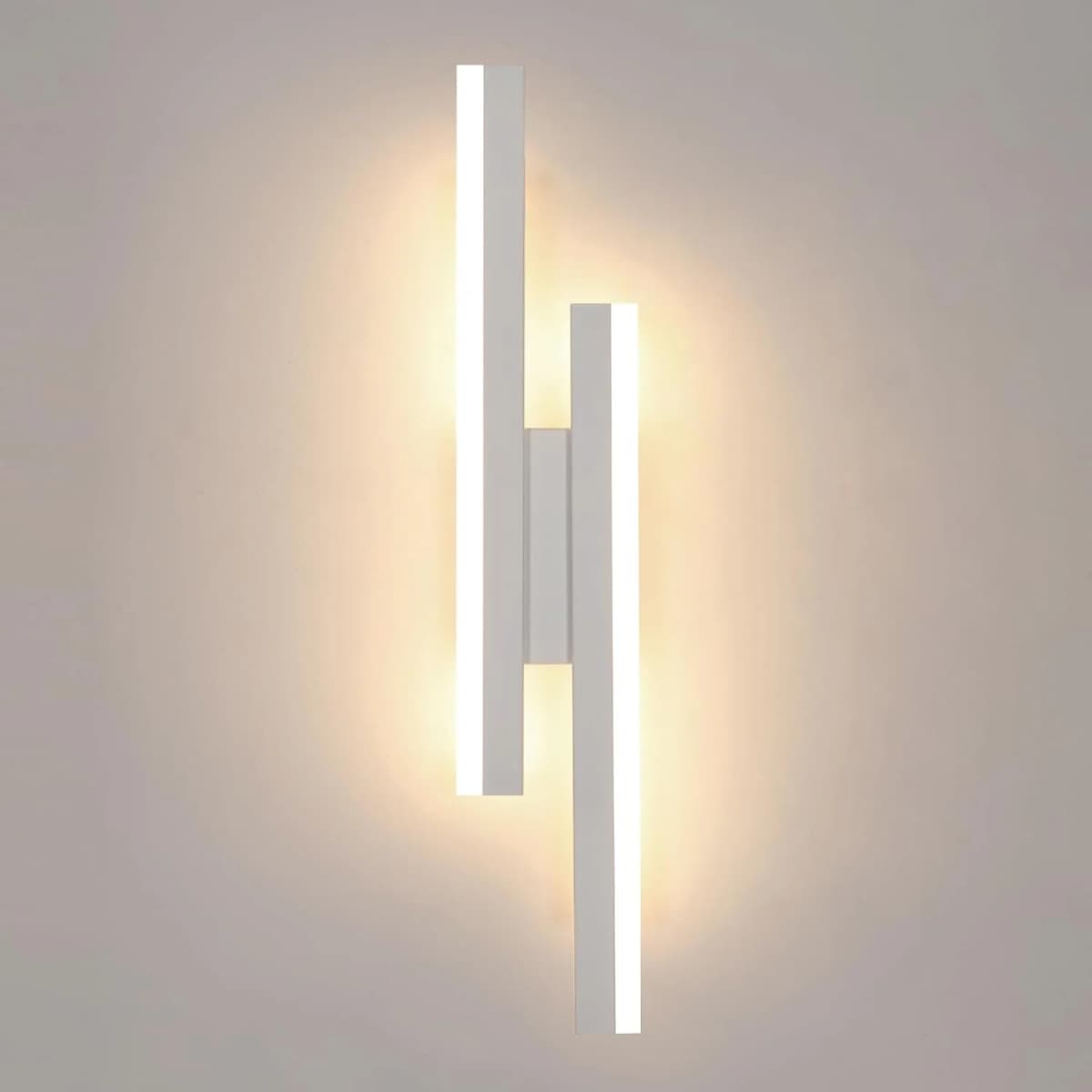 LED Interior Wall Sconce,16W Dimmable 3 Colour Temperature Modern LED Wall Lights For Bedroom,Study,Hallway,3000K/4500K/6500K