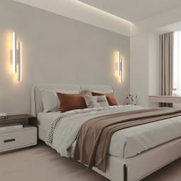 LED Interior Wall Sconce,16W Dimmable 3 Colour Temperature Modern LED Wall Lights For Bedroom,Study,Hallway,3000K/4500K/6500K