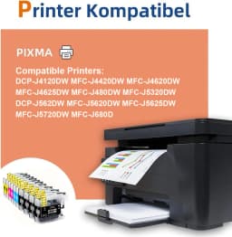 Jhaan LC223 Multipack-10P Ink Cartridges Compatible with Brother MFC J5320DW J4420DW J4620DW J480DW J5620DW J5720DW J680DW