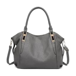 Miss Lulu WOMEN'S Big Shopper Tote Bag, Elegant handbag, Large shoulder bag for Commuting, Travel and Shopping, Practical