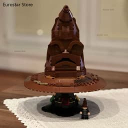 Sorting Witch Hat Building Blocks Model Toy Fit 76429 Witch Pottered Wizard Hats Collection Christmas Birthday Gifts
