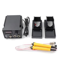 27Pcs Fire Painting Burning Station Wood Burner Holder Pyrography Machine Kit 60W