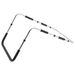 Bed Rail, Adjustable Stability Grab Bar Assist Railing Bed Support Bar Handicap Mobility with Fixing Strap for Elderly Seniors